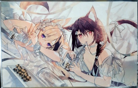 アークナイツ　公式絵師頒布同人グッズ　kuroblood先生　グッズセット　① 大陸限定同人グッズ アークナイツ公式絵師 「幻像黒兎先生