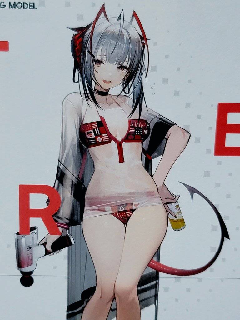 アークナイツ 公式絵師グッズ Liduke先生 夏水着アクスタ 女性