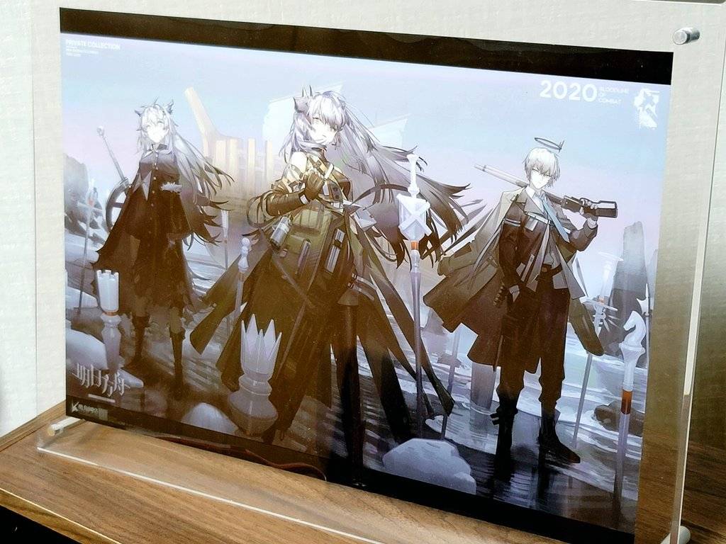 上質で快適 大陸限定公式グッズ 2020年「斗争血脉シリーズ」 (A3クリア 紙製品