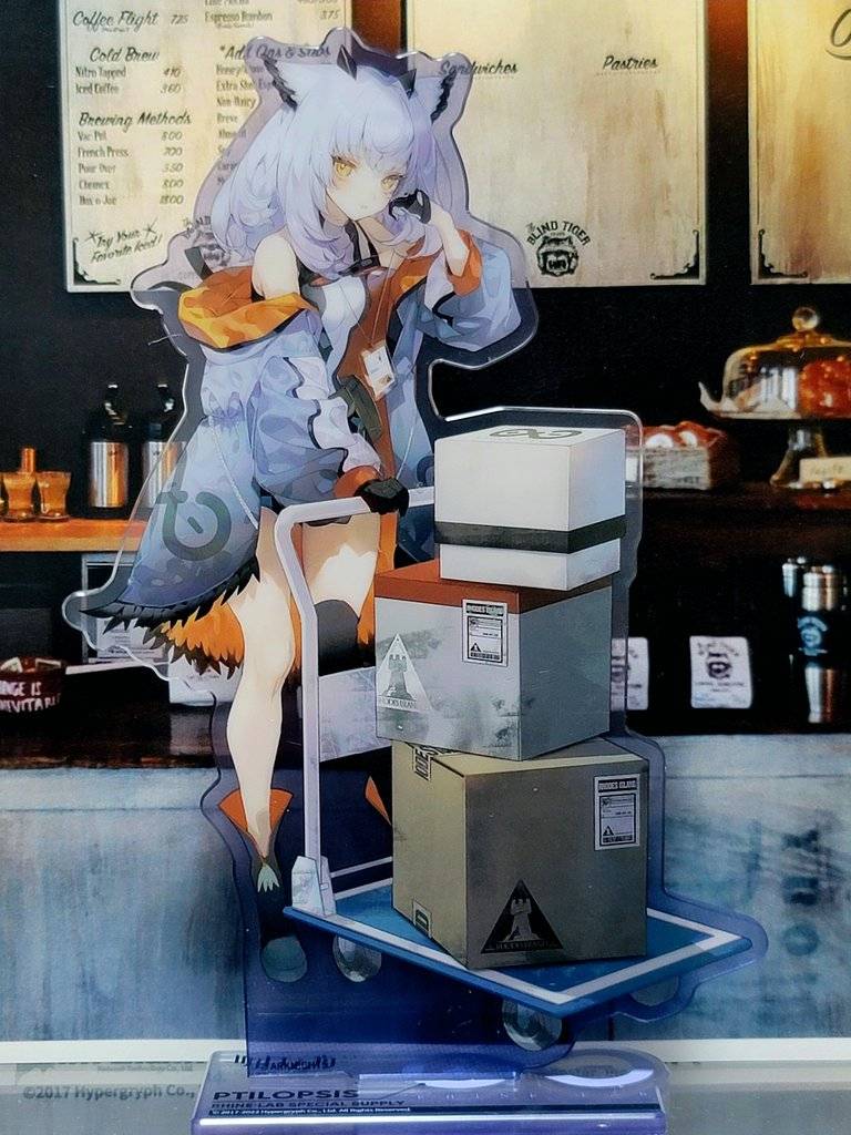 アークナイツ ライン生命 カフェ アクリルスタンド セット