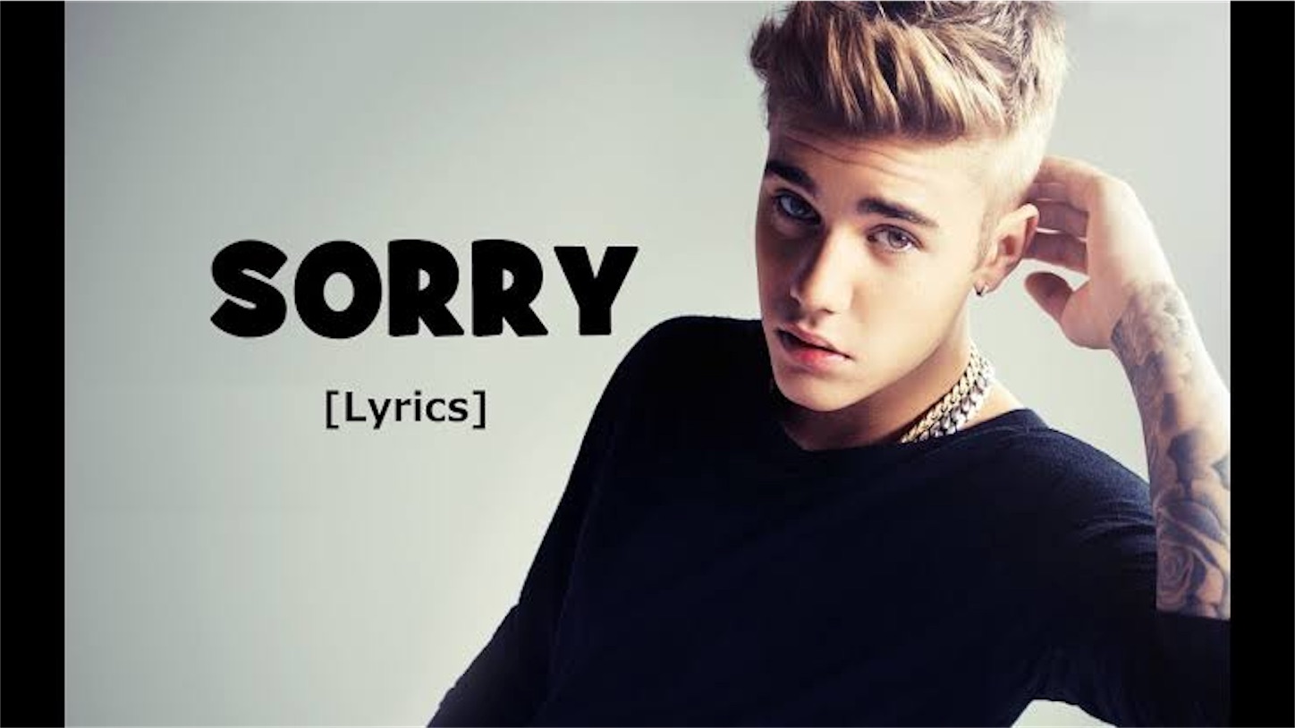 和訳 Justin Bieber Sorry World Music Boxxx 英和 和訳