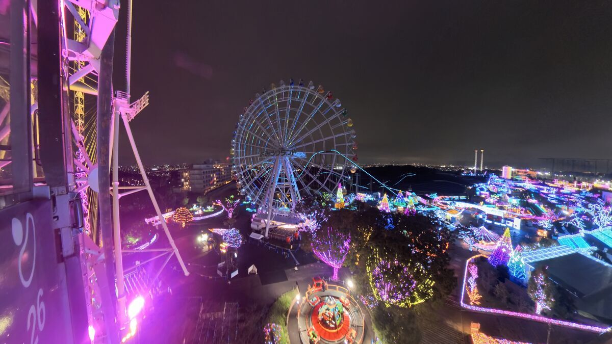 よみうりランド新観覧車とイルミネーション - ねおあみ日記