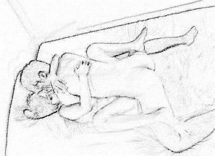 抱きつき正常位