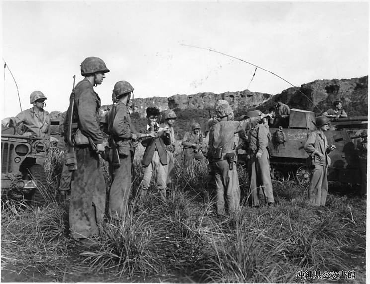 テニアン島の - Battle of Okinawa