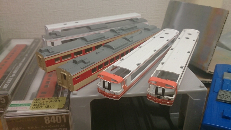 キハ183系6000番代（お座敷車）が入線しました。TOMIX 98523