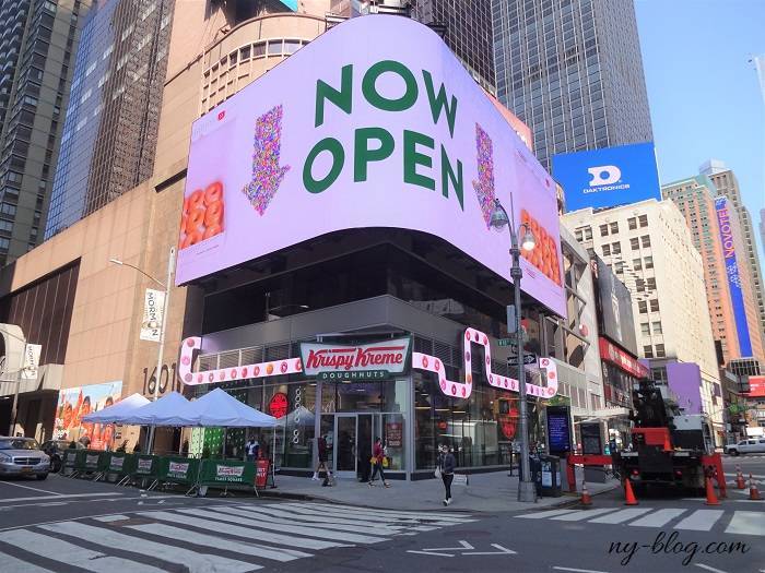 クリスピークリームドーナツ・タイムズスクエア店