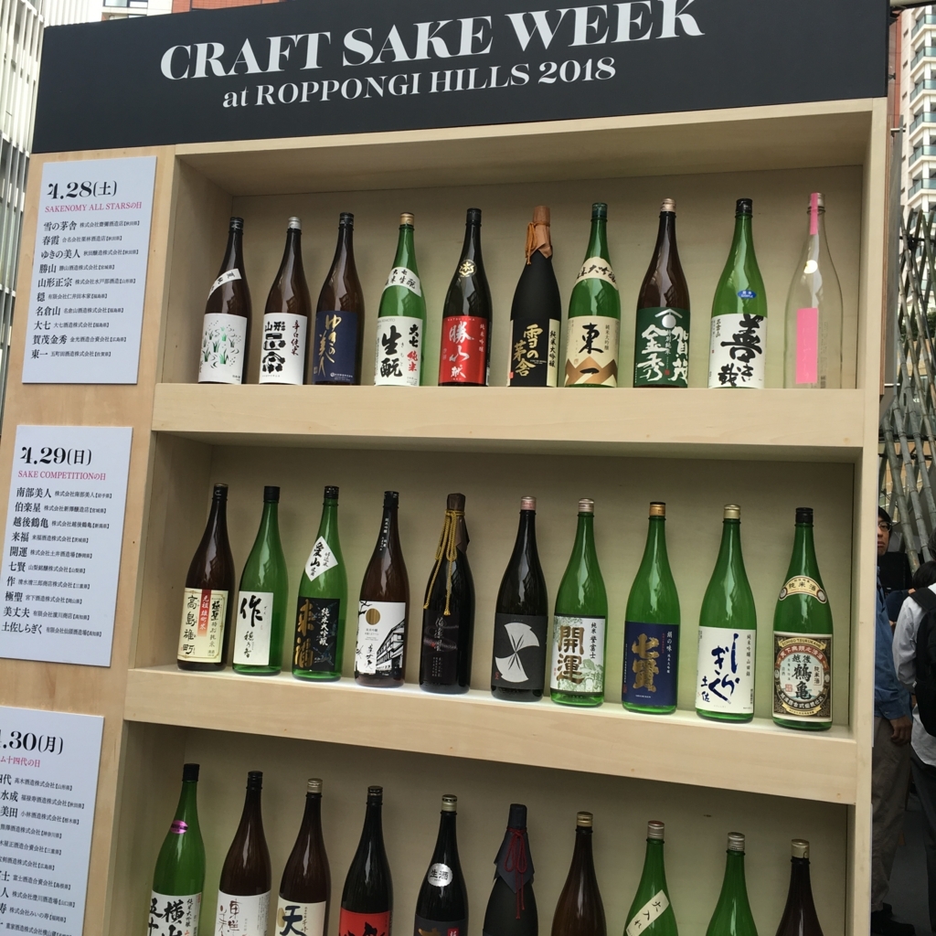 中田英寿プロデュース「CRAFT SAKE WEEK」に行ってきた - ツギドコ