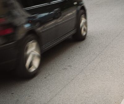 母の運転する車で病院へ