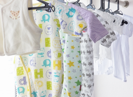 子供服の洗濯 子供服の洗濯