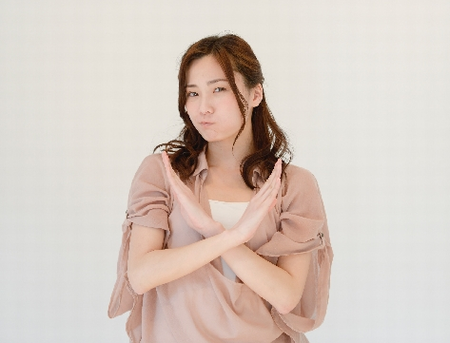 ダメという女性