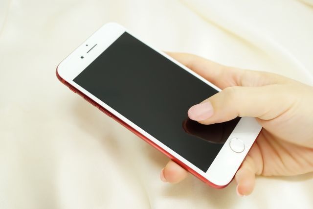 スマホでのフリック入力