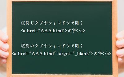 リンクをする際の主な方法2種類