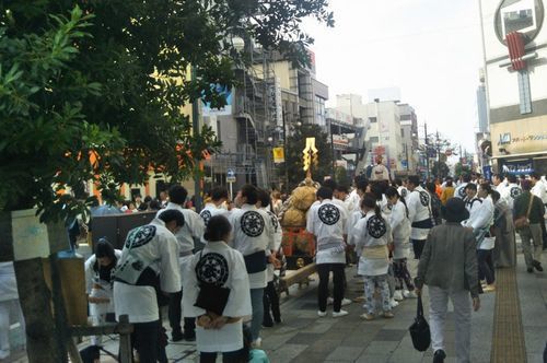 熊谷駅前のイベント