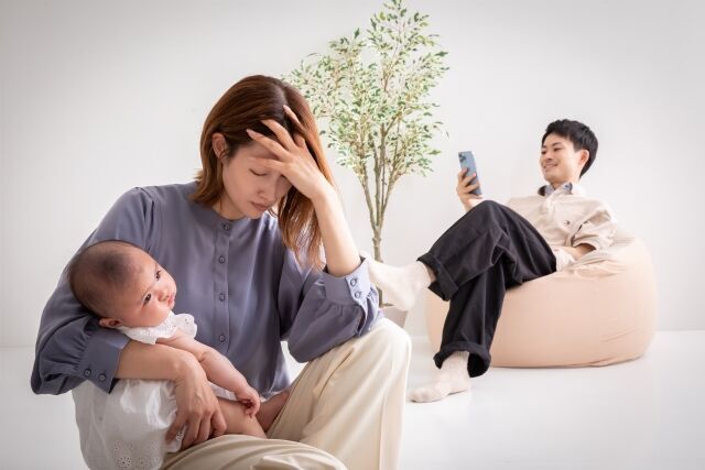 男性の育児不参加