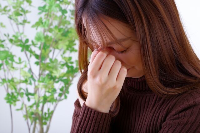 貧血気味の女性