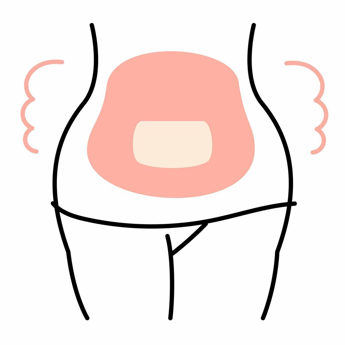 便秘対策にお腹を温める
