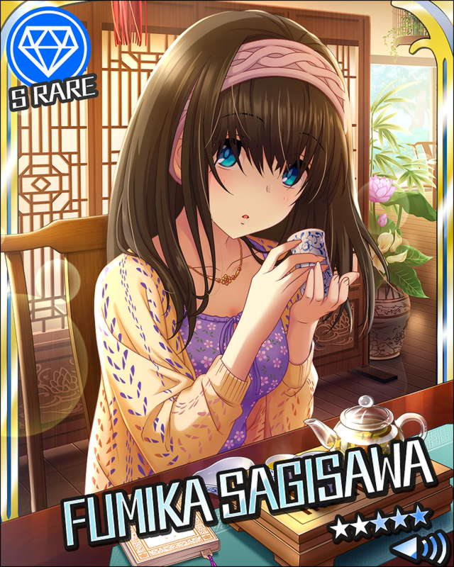 アイドルマスターシンデレラガールズ 鷺沢文香 SR+ コスプレ衣装