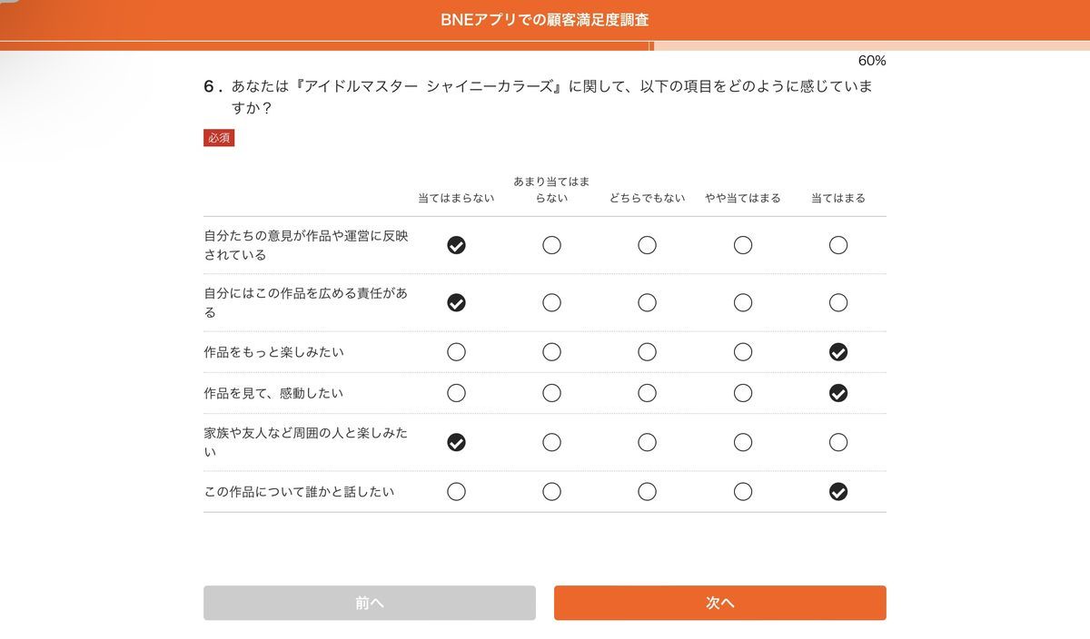 シャイニーカラーズ】アンケートやった話 - プロちゃんのZ@kki!