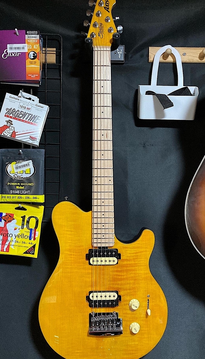 Sterling ''AX3FM'' (Music Man Axis) - Nobuの日々のギターとか音楽