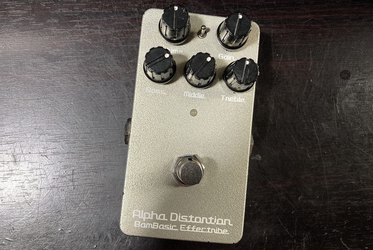 BamBasic Effectribe ''Alpha Distortion'' - Nobuの日々のギターとか