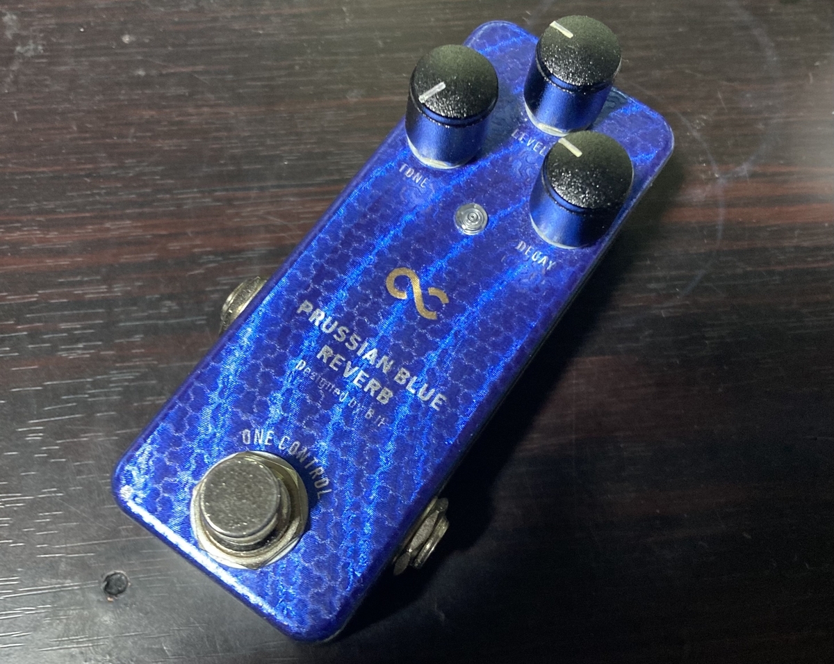 One Control ''Prussian Blue Reverb'' - Nobuの日々のギターとか音楽