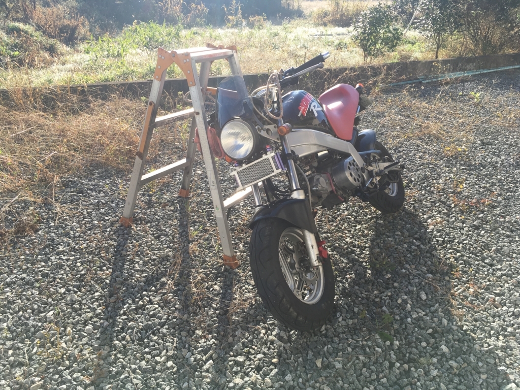 モンキーR ブレーキ強化 その② - バイクのある景色