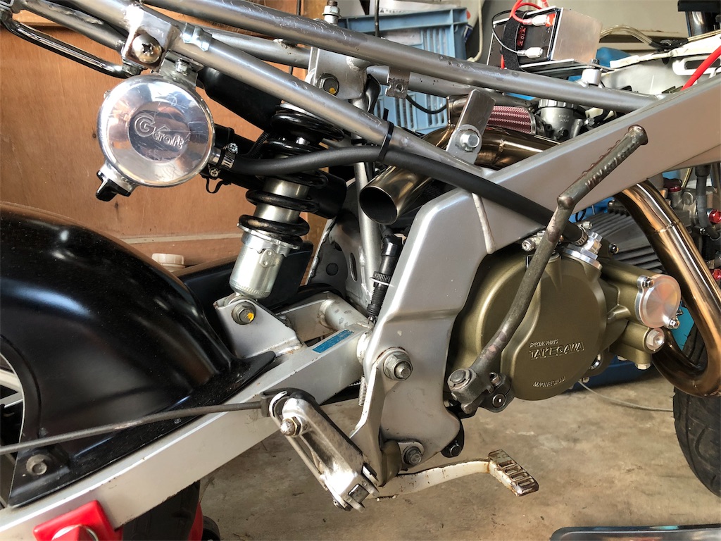 モンキーR エンジン載せ替え その⑧ - バイクのある景色