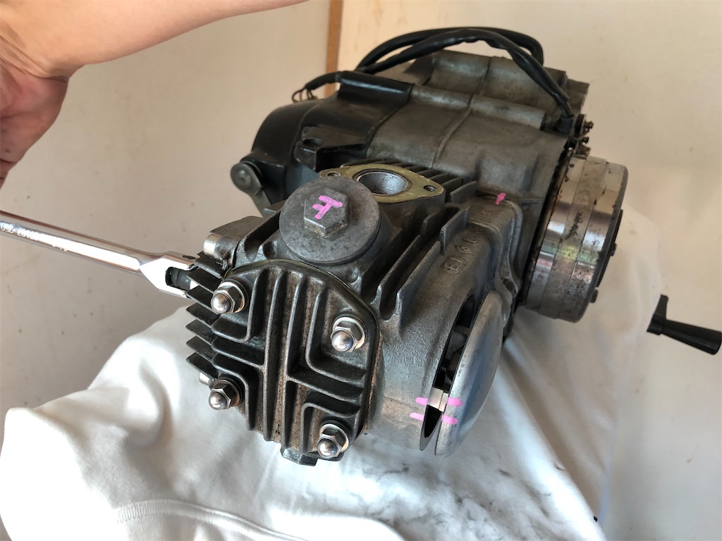 モンキー整備① キタコSTD88cc - バイクのある景色