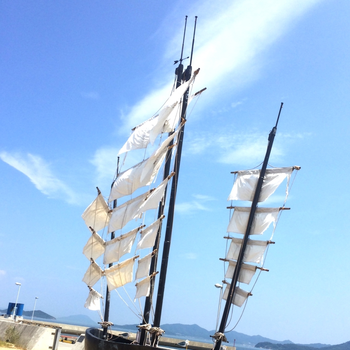 海賊船のマストのイメージ