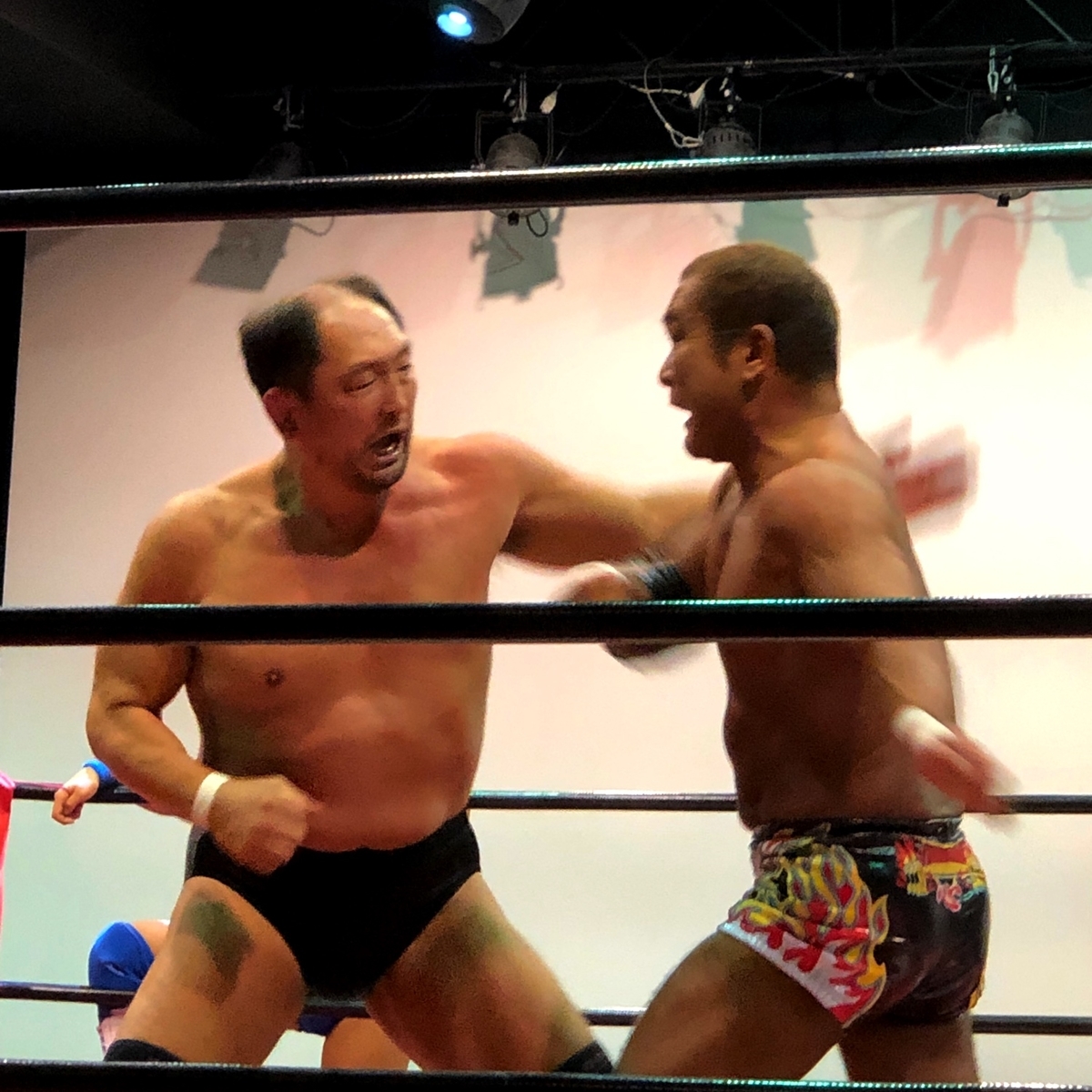 プロレスシーン