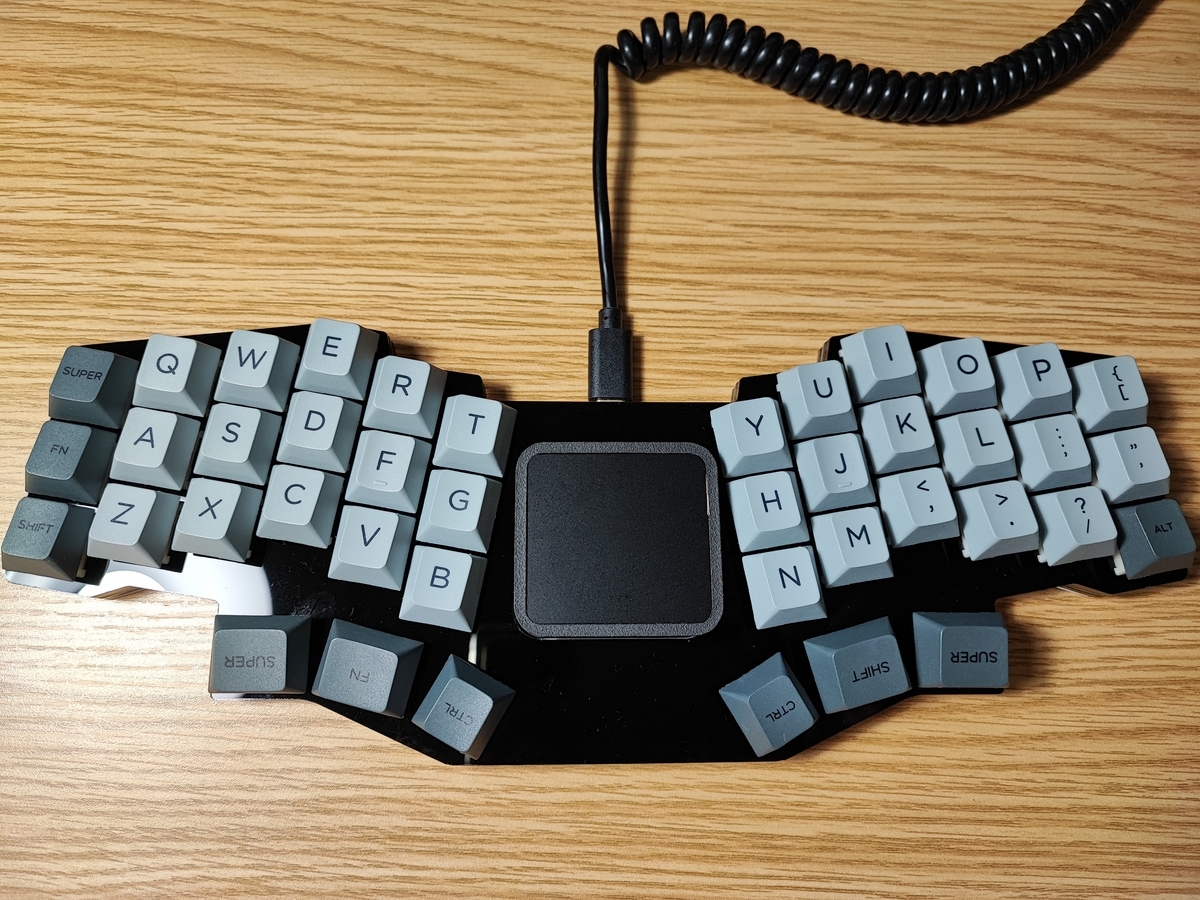 キーキャップの取り付け