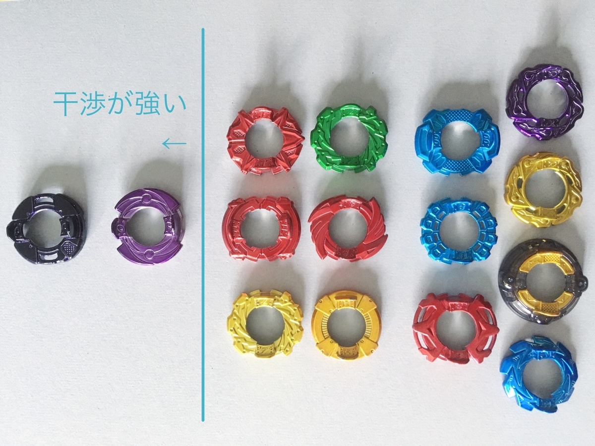ベイブレードバースト ジャッジメントベースと干渉するディスクは せがれとベイブレード