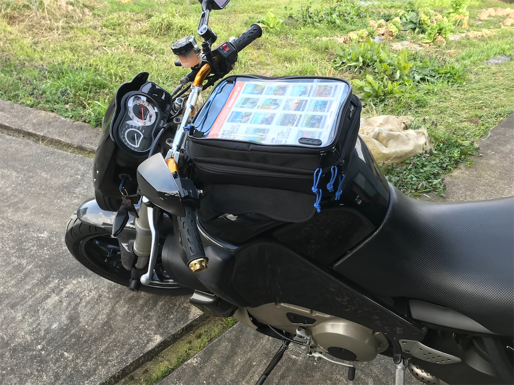 ビューエル XB タンクバック 使ってみて改良 - 車とバイクの趣味ブログ