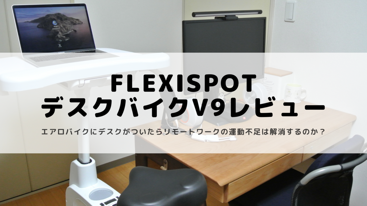 FLEXISPOTデスクバイクV9