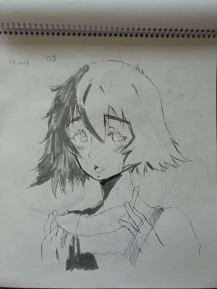 クロッキー帳1冊描き終えたのでアップロード 17 2 14 10 21 大人になってゼロから初めるお絵かき