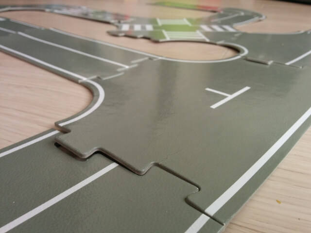 トミカタウン 繋がる道路 接写