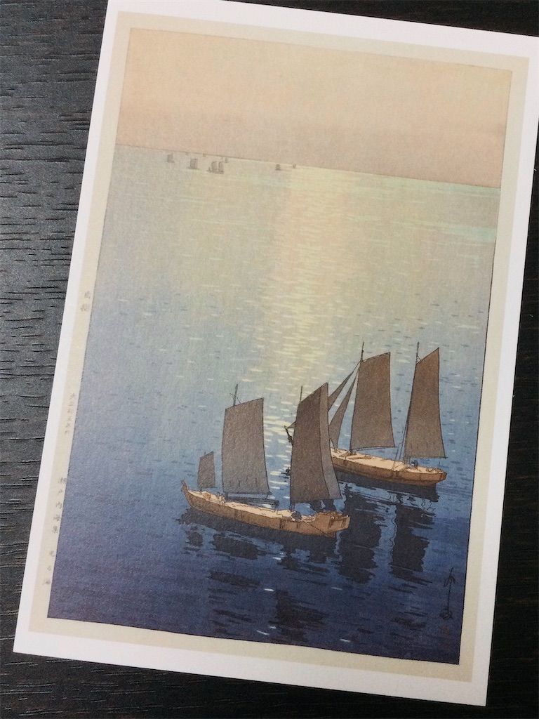 吉田博展でまたポストカード爆買いしたので成仏させる【東京都