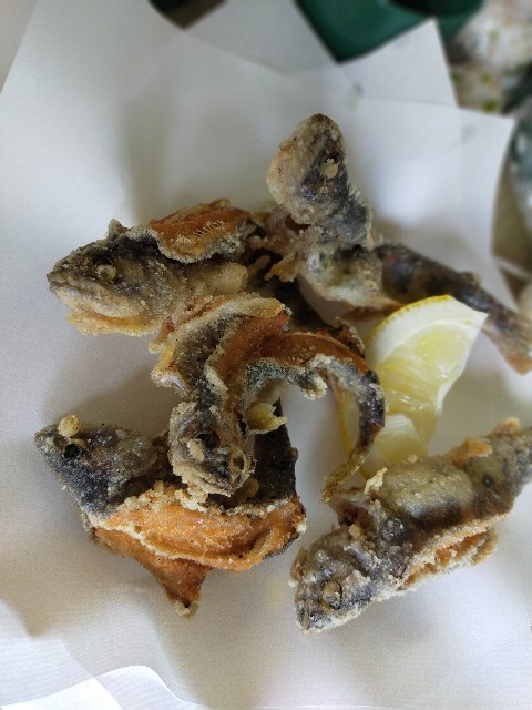 新見市 釣り堀石田 花見養魚センターへ行ってきた 自分で釣ったアマゴをまるごと全部食べられる まんぷくいちこの岡山ブログ