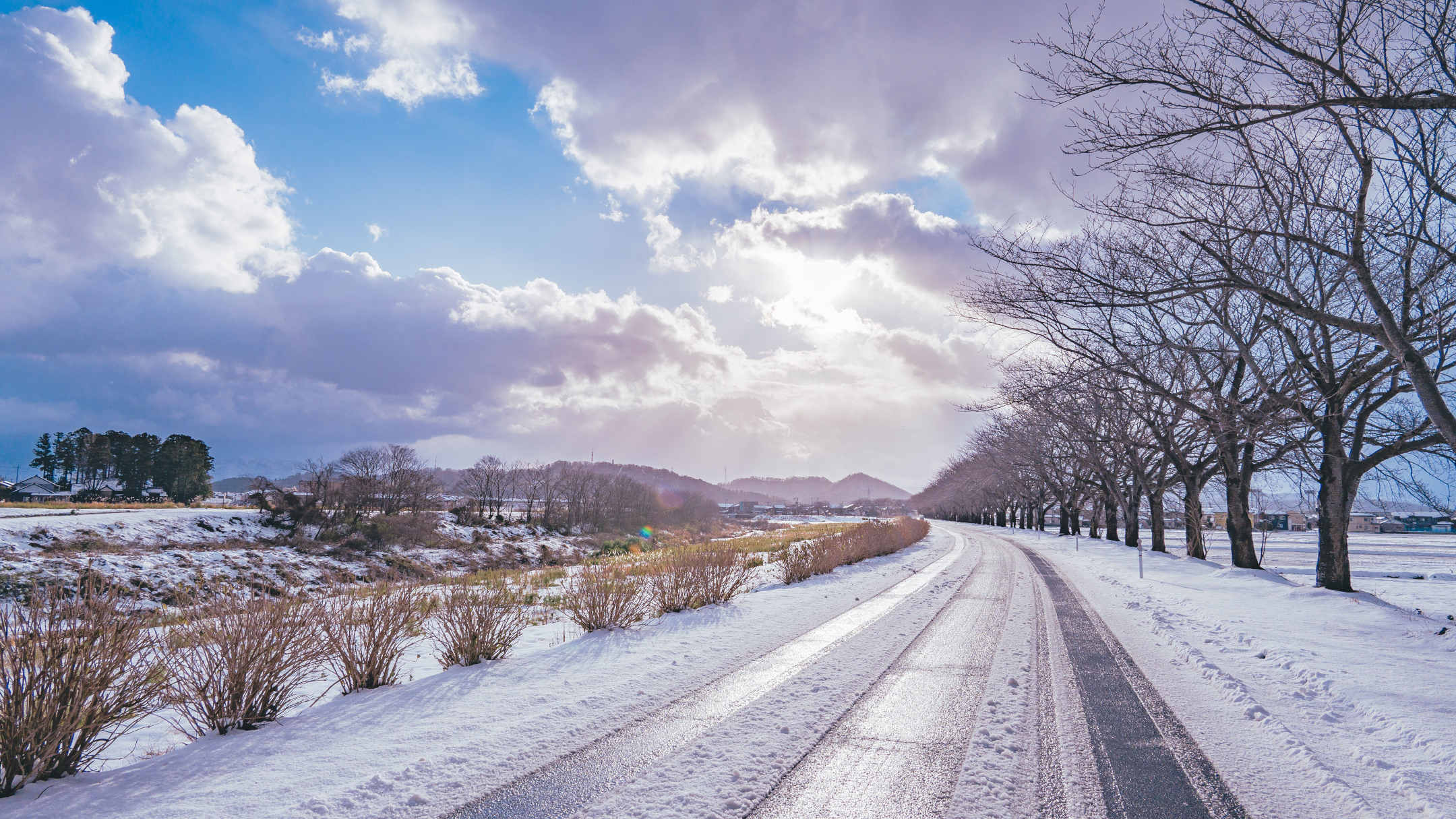 雪がつくるアニメのワンシーンのような冬景色 - 日本の四季を届けるフォトレター by Akine Coco