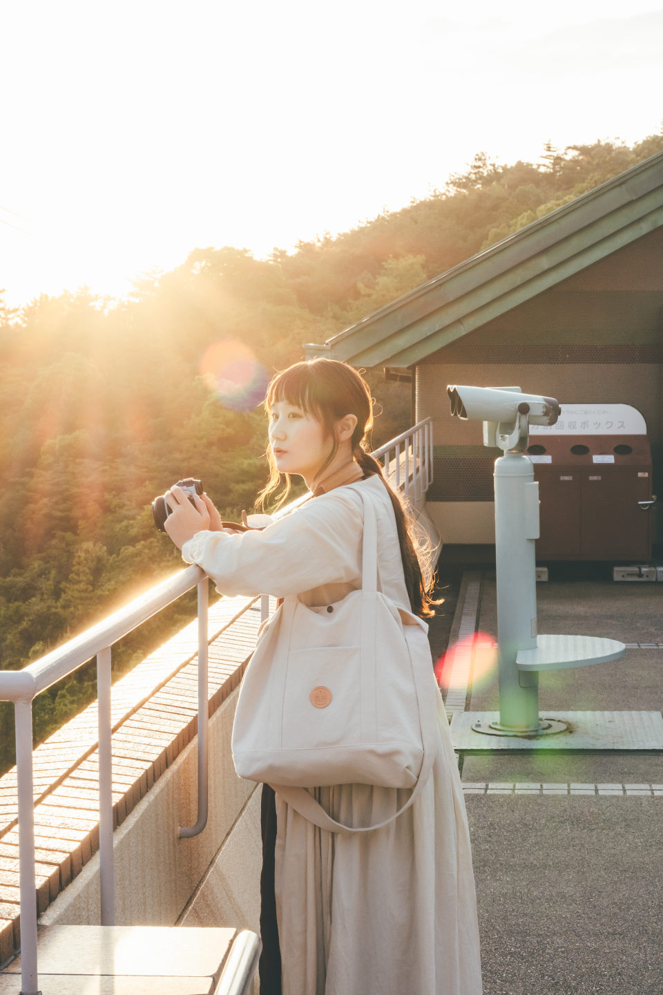 NICO STOPカメラバッグを持って旅に！帆布の産地・倉敷で、趣