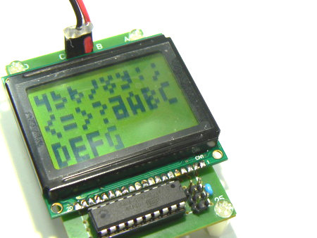 TG12864Eという液晶をATtiny861で動かす - takuya matsubara blog