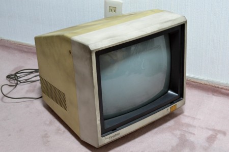 NEC PC-60m43 パソコンモニター　レトロ PC-60m43とPC-PR401 - takuya matsubara blog
