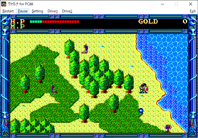 PC-8801　SRソフト　VALNA ヴァルナ(状態：動作不良品※詳細については備考をご覧ください。) ヴァルナ for PC-8801 - takuya matsubara blog