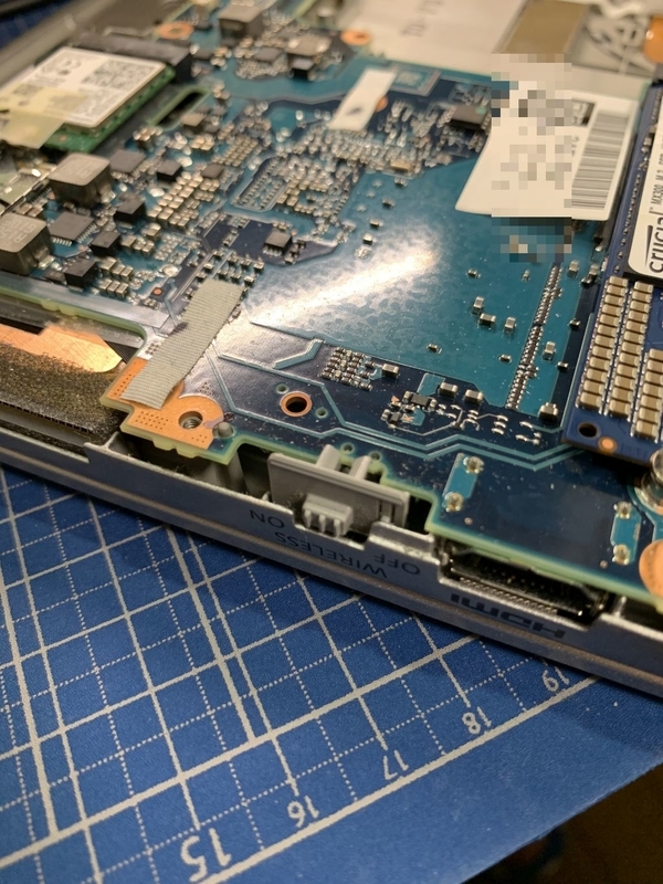 スイッチを飛ばさないよう注意