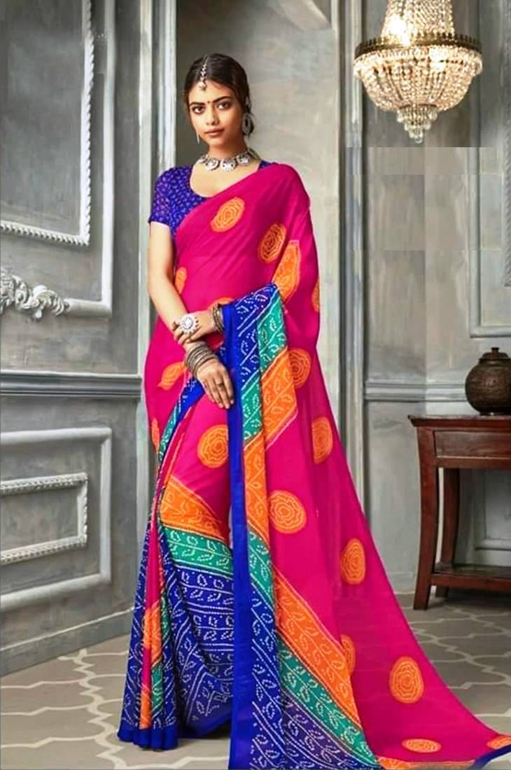 Bandhani Sarees Online Shopping
