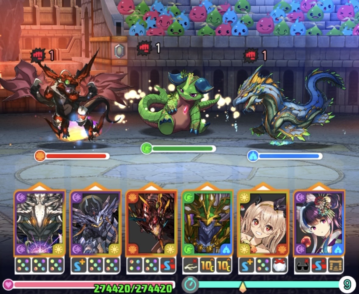 パズドラゼロ】EX8,9に突撃！！！新規モンスターはってあれ