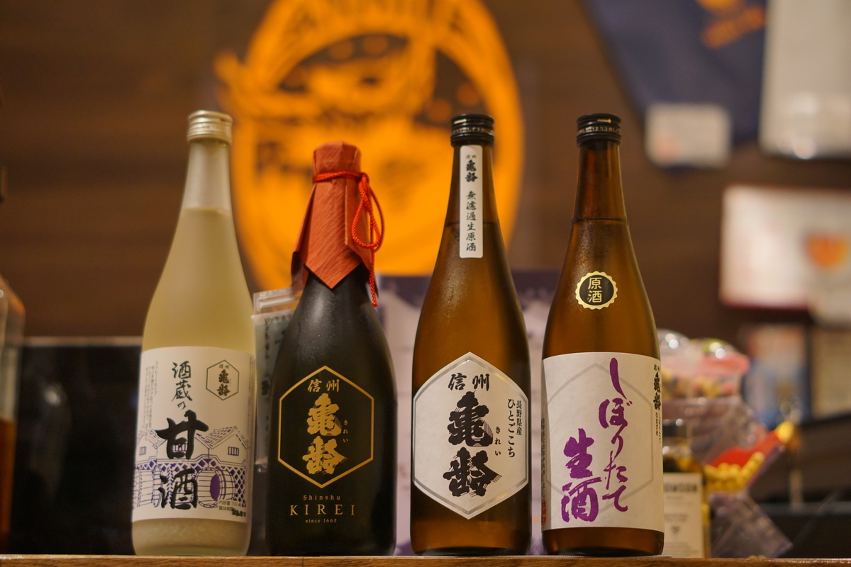 信州亀齢ひとごこち、美山錦4本セット 信州亀齢ひとごこち、美山錦4本セット（信州亀齢(しんしゅう