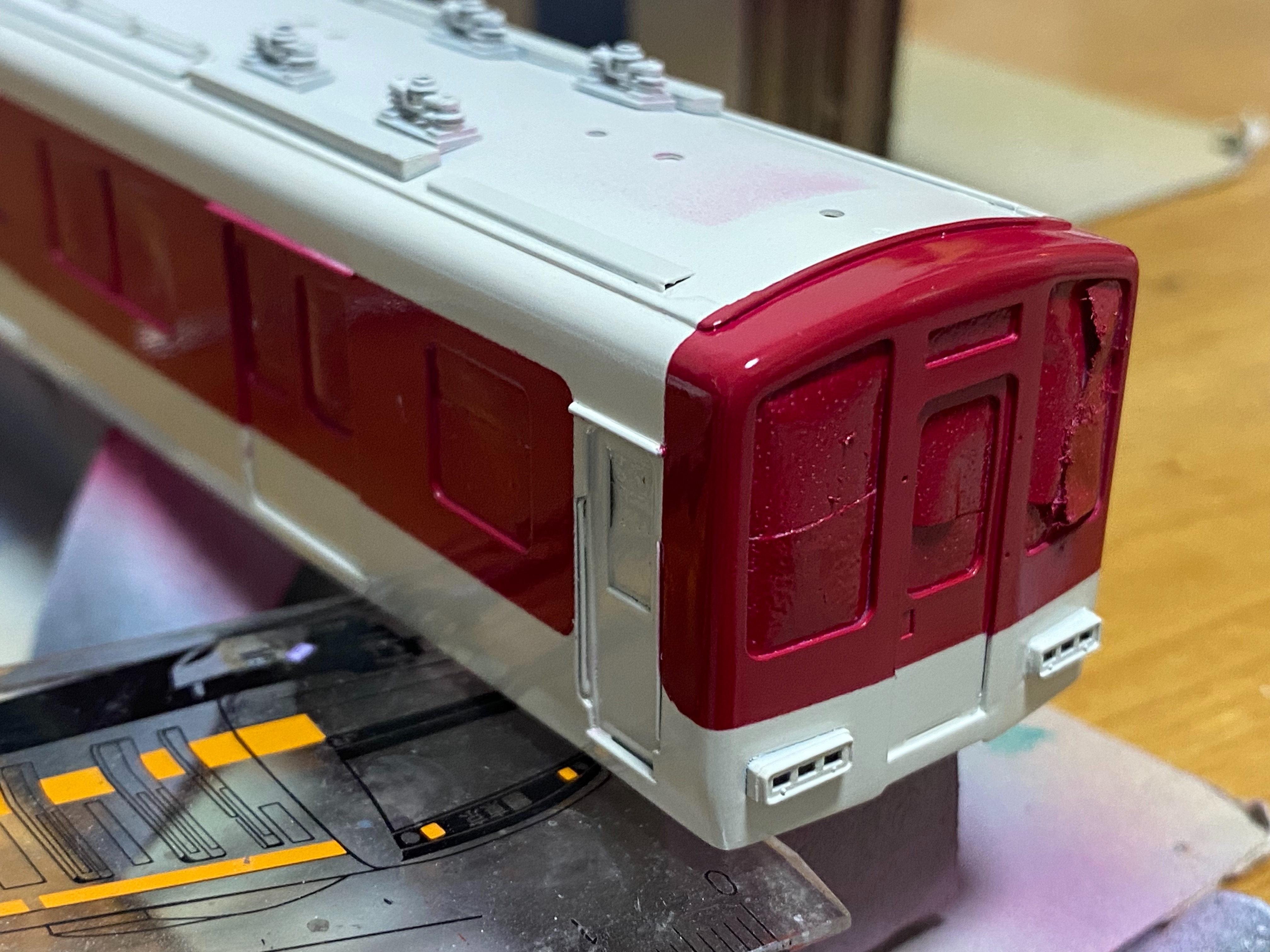 ジャンク　モデルパーツミキ　近鉄 Yahoo!オークション - モデルパーツMIKI 近鉄12200系 4両 キット組立特