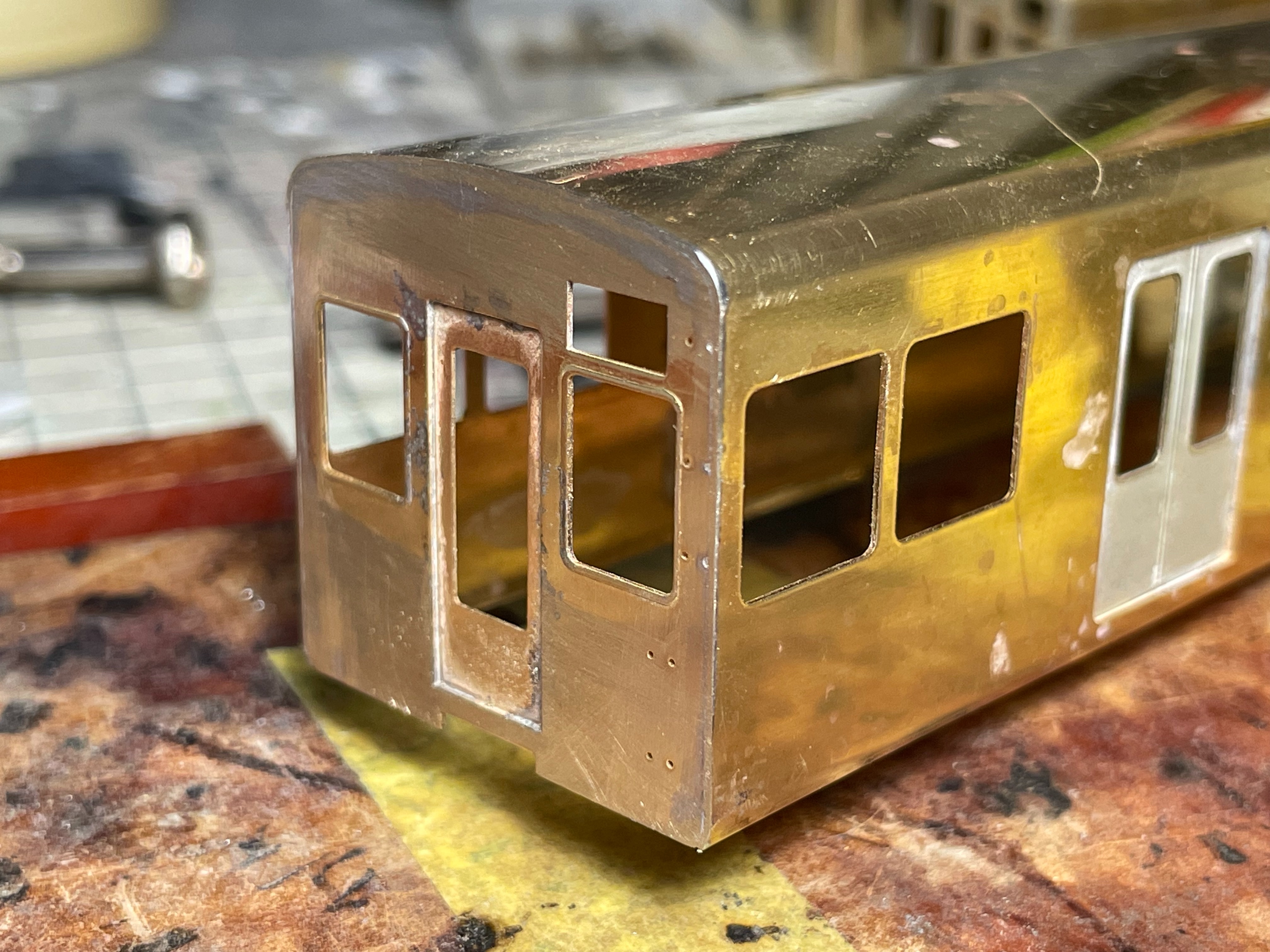 16番 ホビーメイトオカ 阪急7000系 更新車キットを作る② - 逢田のブログ
