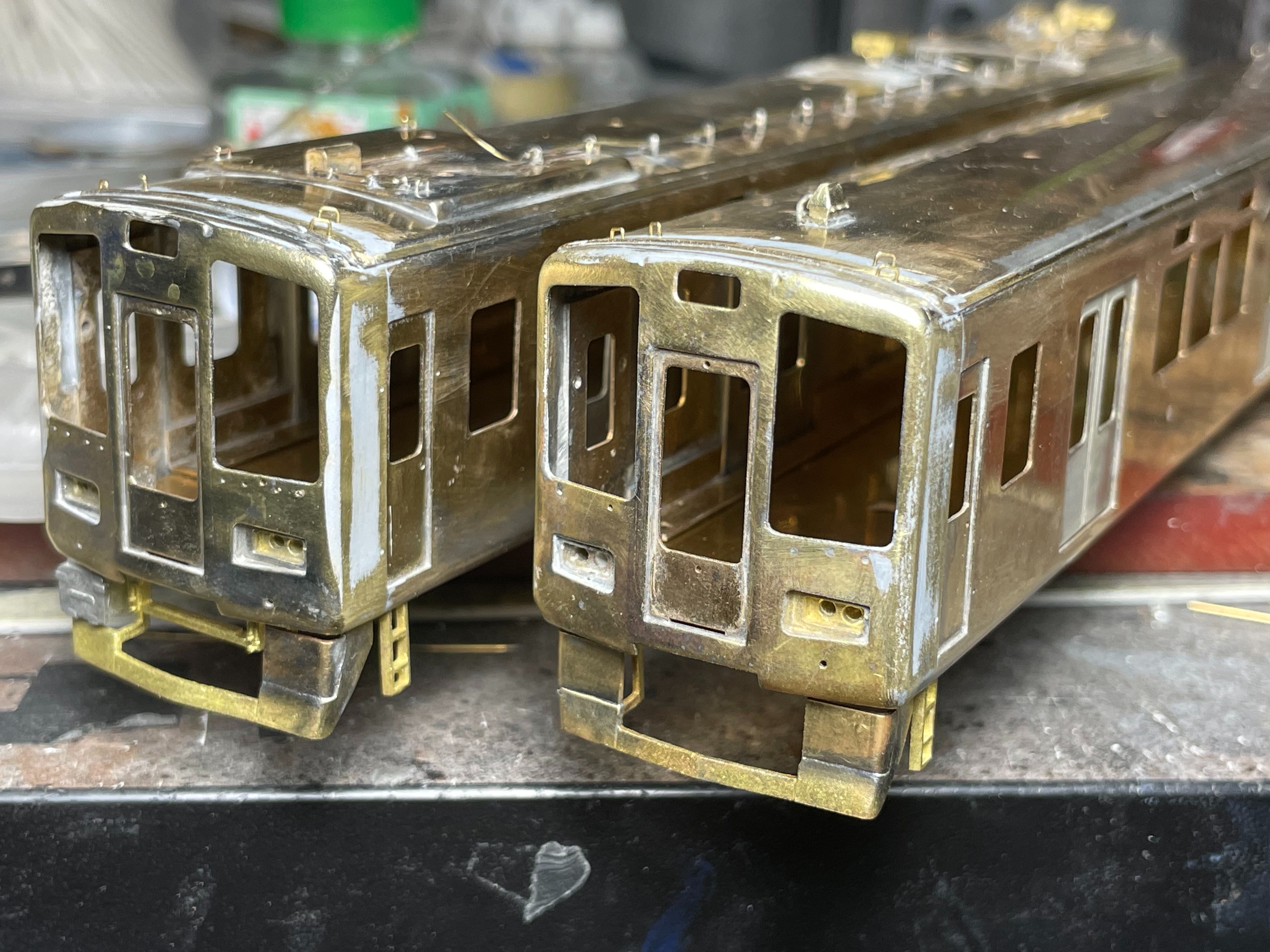 16番 ホビーメイトオカ 阪急7000系 更新車 キット を作る④ 16番 ホビーメイトオカ 阪急7000系 更新車 キット を作る④
